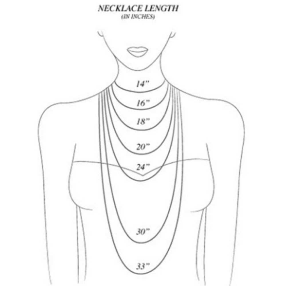Wren Gold and Sapphire Moon Necklace - Picture 10 of 10